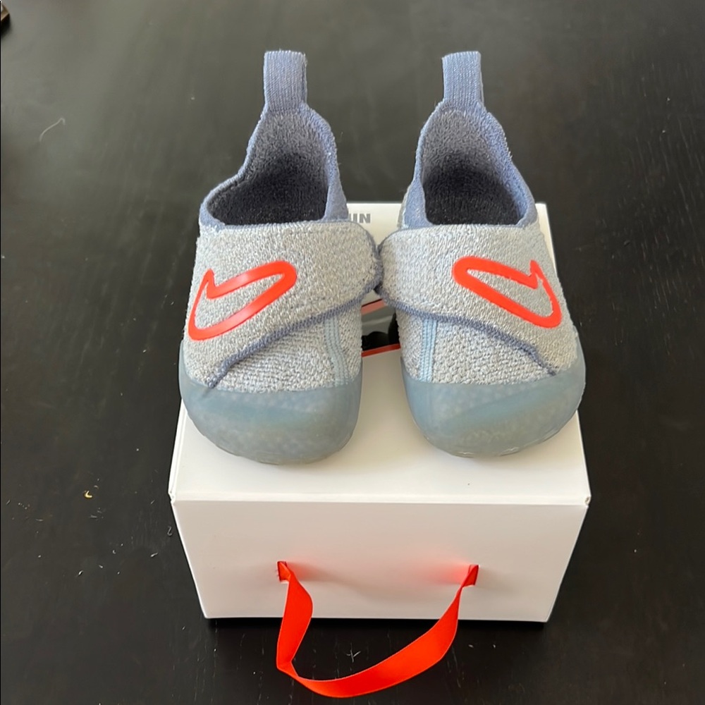 Nike Swoosh 1 Kids Fly knit Shoes - Blue